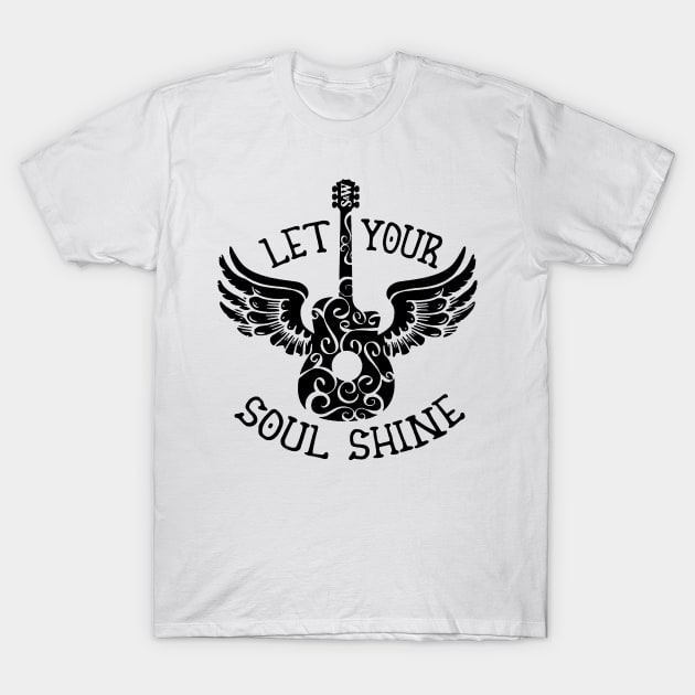 Let Your Soul Shine T-Shirt by AbundanceSeed